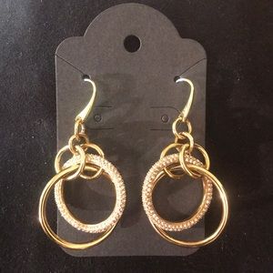 Michael Kors Sparkly Drop Earrings